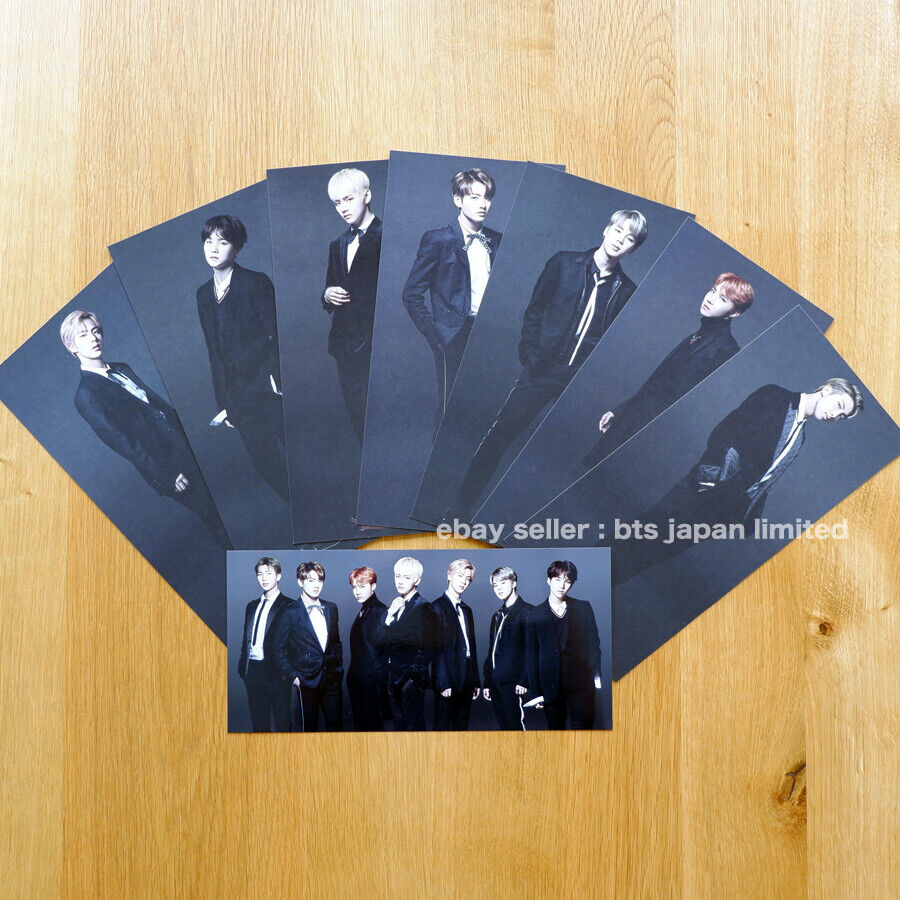 LO MEJOR DE BTS Tarjeta oficial de primera edición limitada de Corea o Japón SOLAMENTE