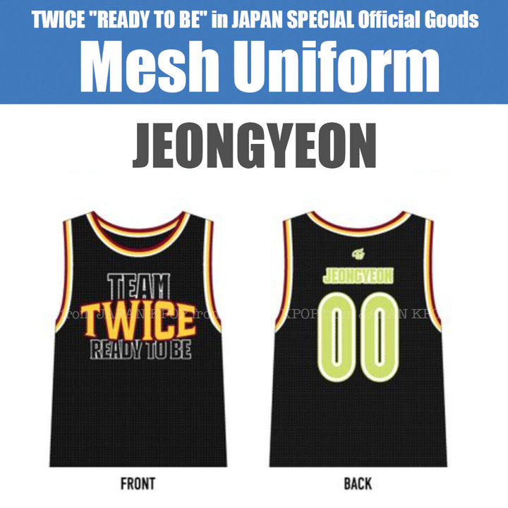 PRE TWICE 5TH WORLD TOUR 'READY TO BE' in JAPAN SPECIAL Official MD Mesh Uniform