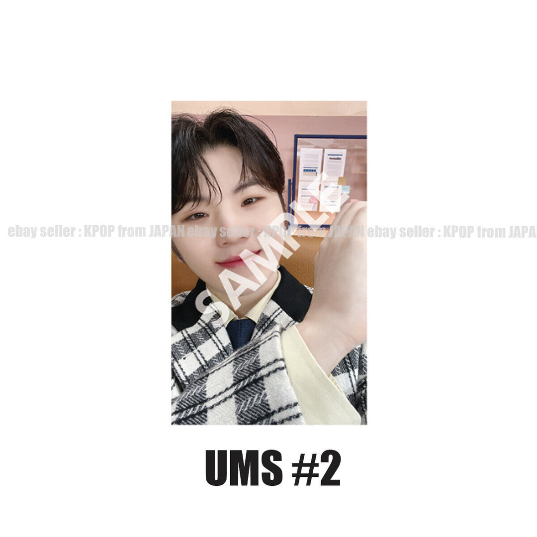 WOOZI SEVENTEEN FML POB tarjeta fotográfica CARAT weverse UMS HMV Tower records 