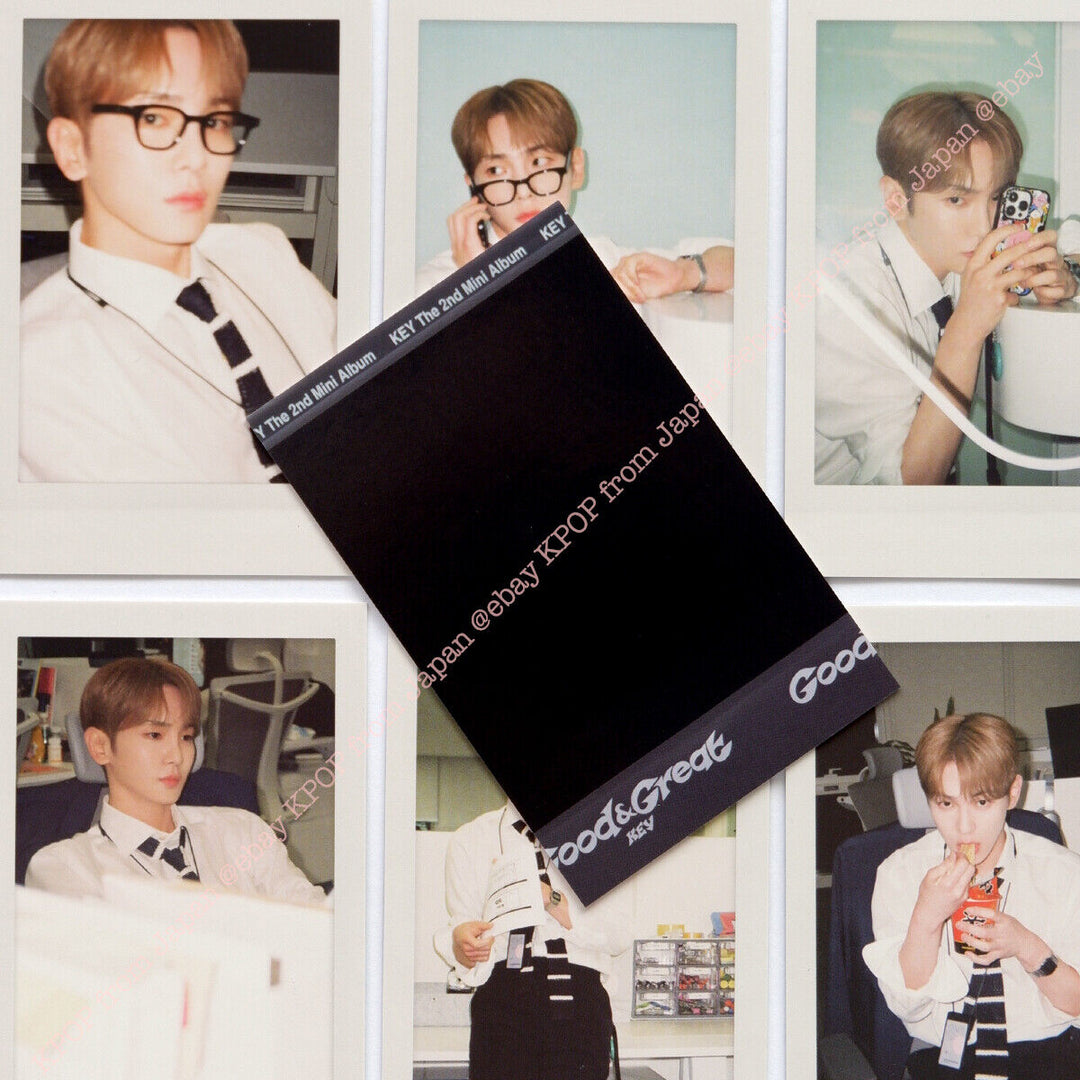 Key Good & Great Official Photocard Solo album Work Report Cover Letter SMini