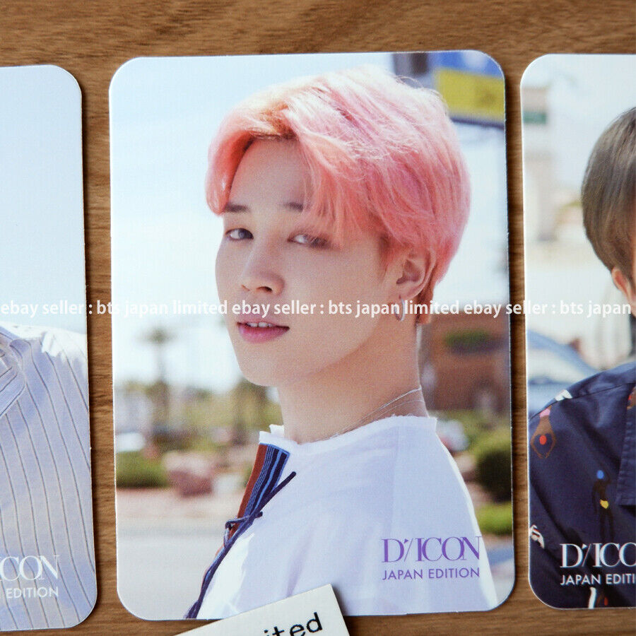 BTS DICON Vol.2 DETRÁS de Japón Edición especial Photocard Tarjeta fotográfica PC 