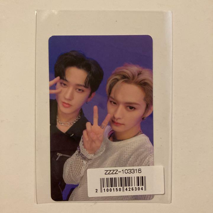 Stray Kids Scars / Thunderous Unidad oficial del club de fans Photocard FC Tarjeta fotográfica PC 