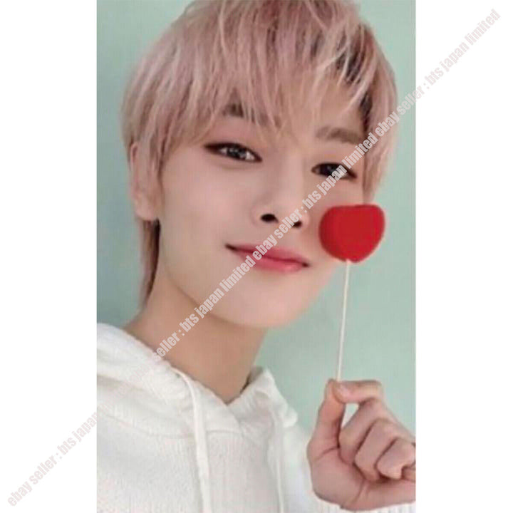 Niños callejeros NACIFIC Red Heart Photocard Hyunjin Felix Han Lee Know Bang chan IN 