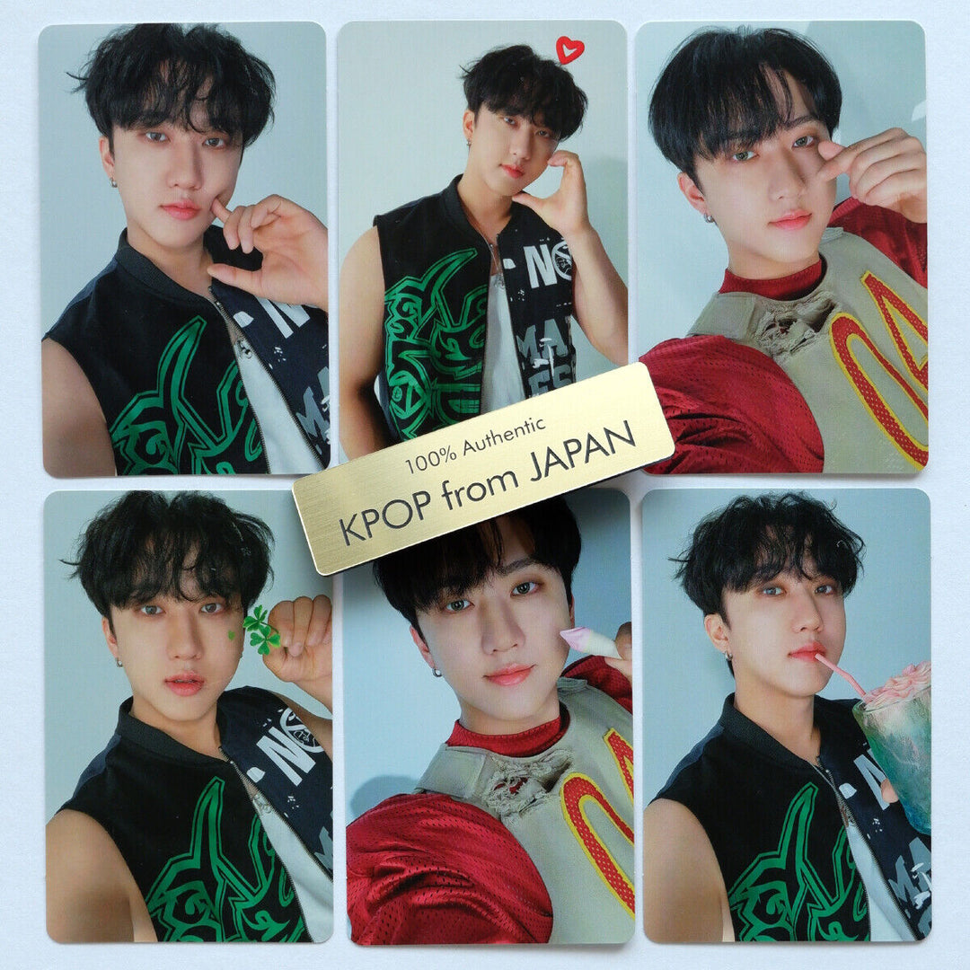 Changbin Stray Kids Social Path Tarjeta fotográfica oficial JAPAN POB FC Tarjeta fotográfica Fan 