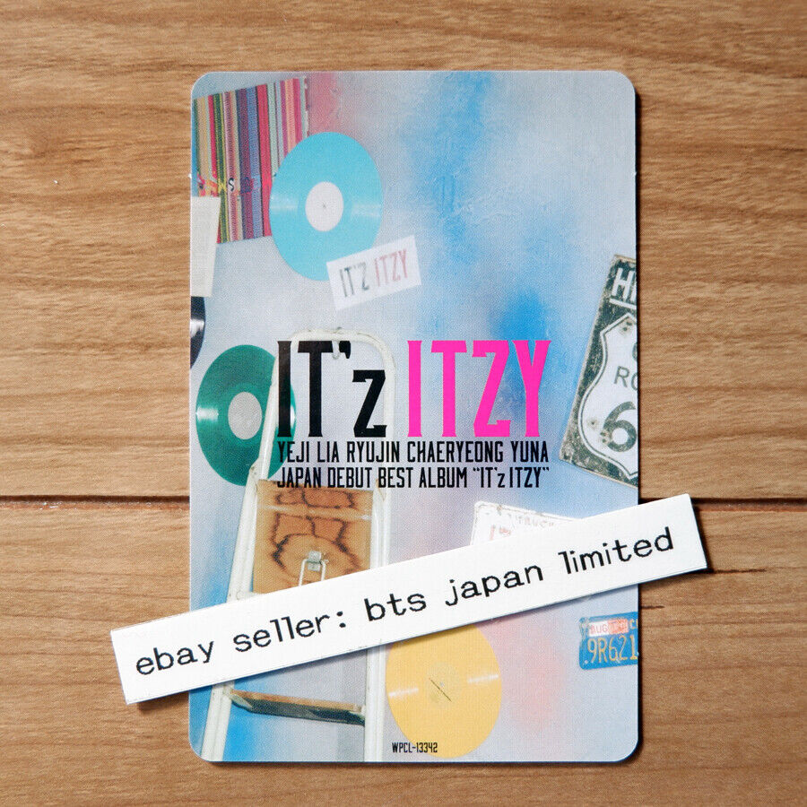 ITZY Ryujin IT'z Official Photocard Photo card A B 1st Limited Japan PC