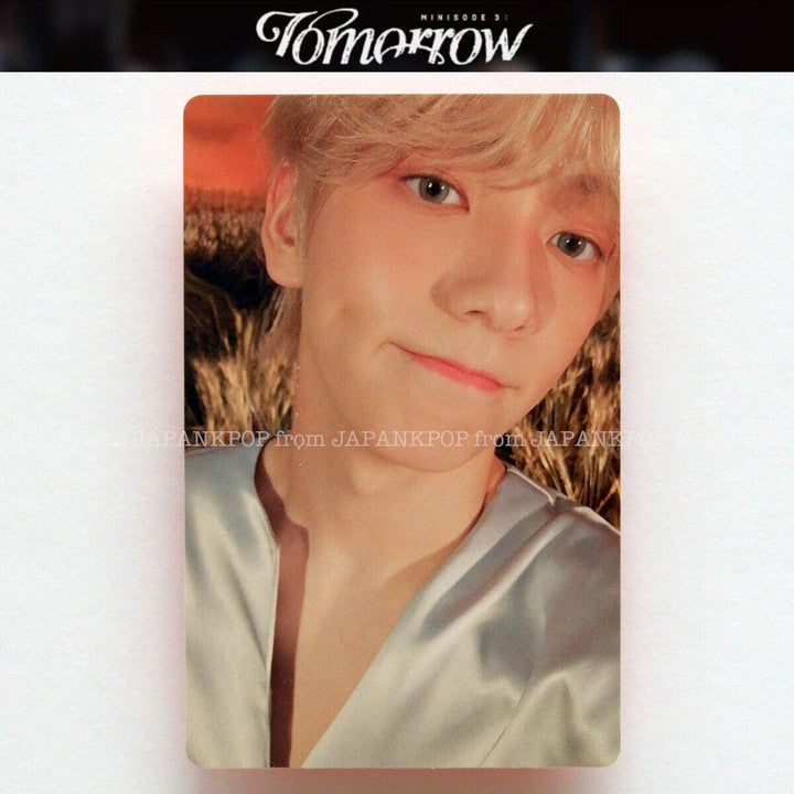 TXT MINISODE 3 : TOMORROW ALBUM Light ver. Photocard Yeonjun Soobin Beomgyu