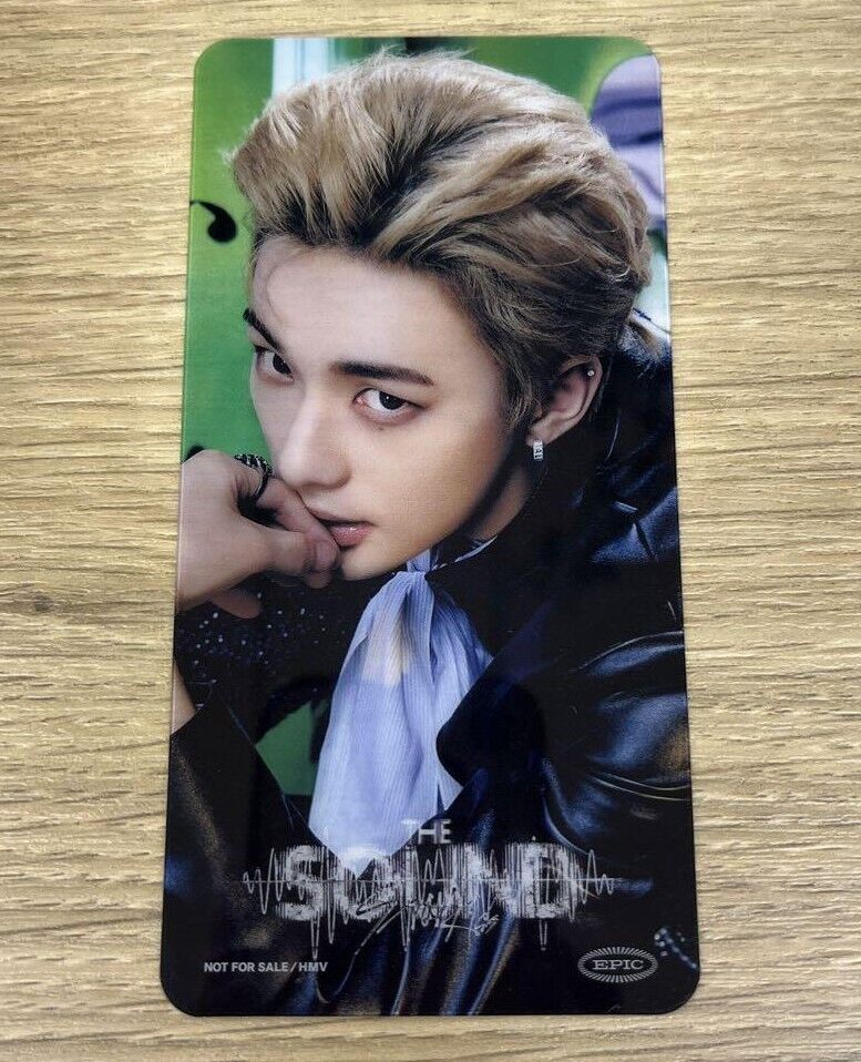 Hyunjin Stray Kids THE SOUND Official Photocard JAPAN POB FC Fanclub Photo card