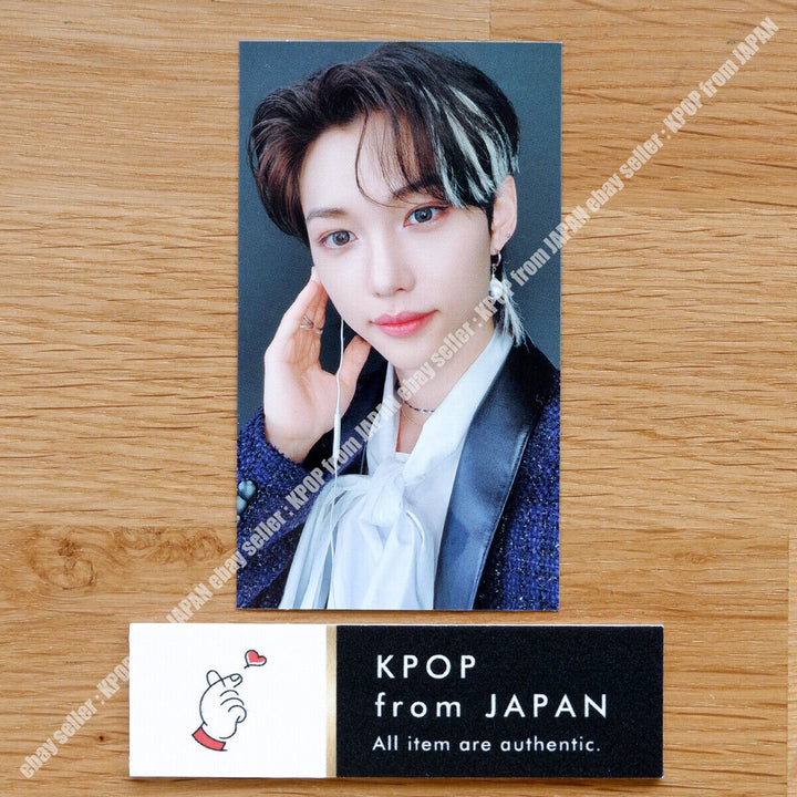 Felix Stray Kids THE SOUND Tarjeta fotográfica oficial JAPAN POB FC Fanclub Tarjeta fotográfica PC 