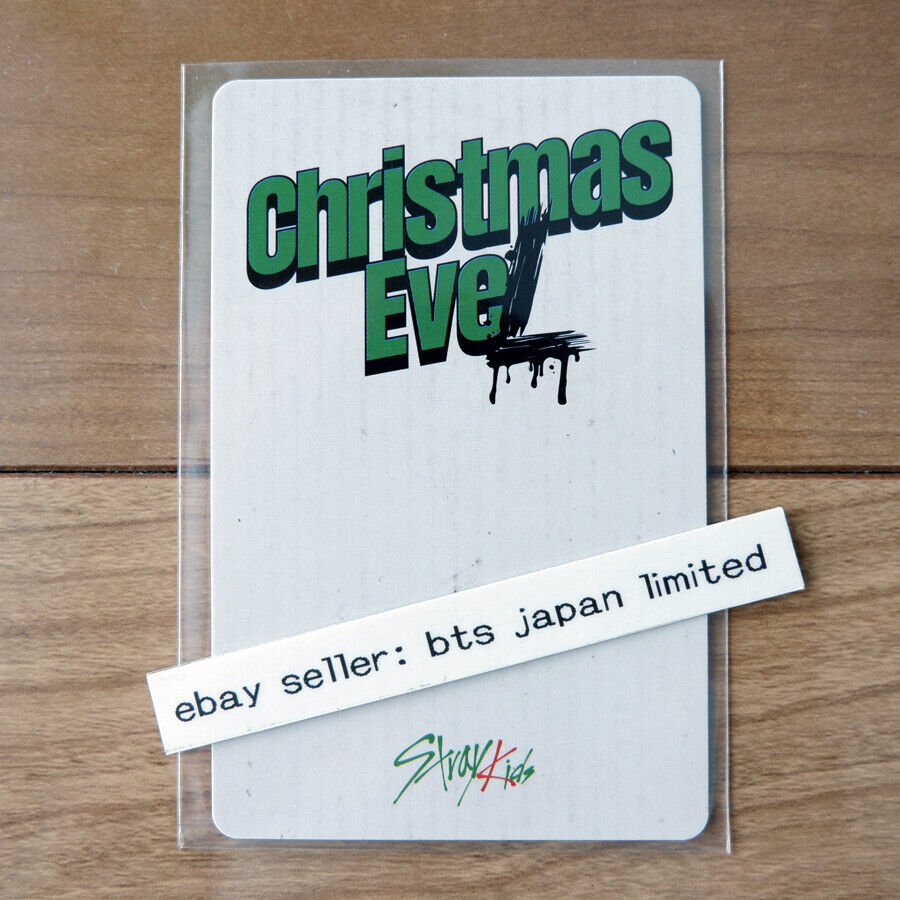 Stray Kids I.N Christmas EveL Official Photocard CONCEPT GLITTER POB PC