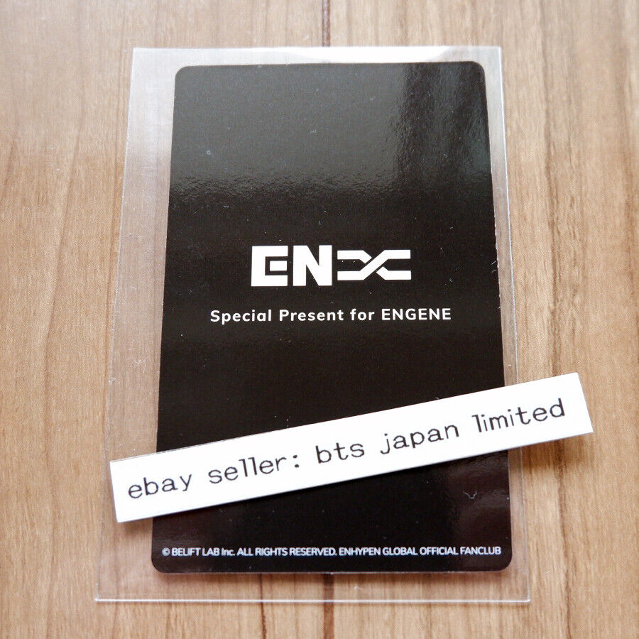 ENHYPEN Fan club Fleet Official Photo card PC Photocard HAKANAI