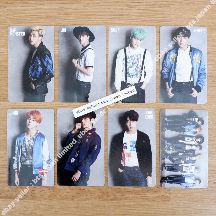 BTS RUN Tarjeta fotográfica oficial limitada RM JIN SUGA J-HOPE JIMIN V JUNGKOOK PC 