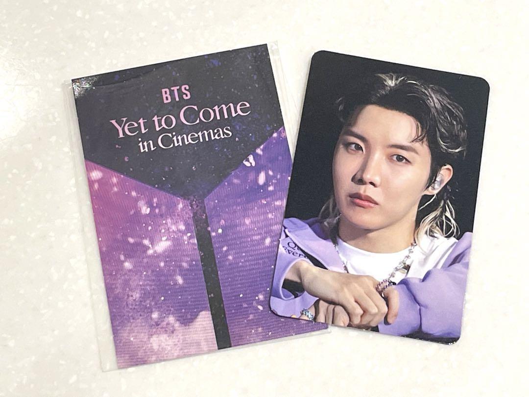 BTS Yet to Come in cinemas Official Photocard PC cinema RM JIN SUGA JIMIN V JK