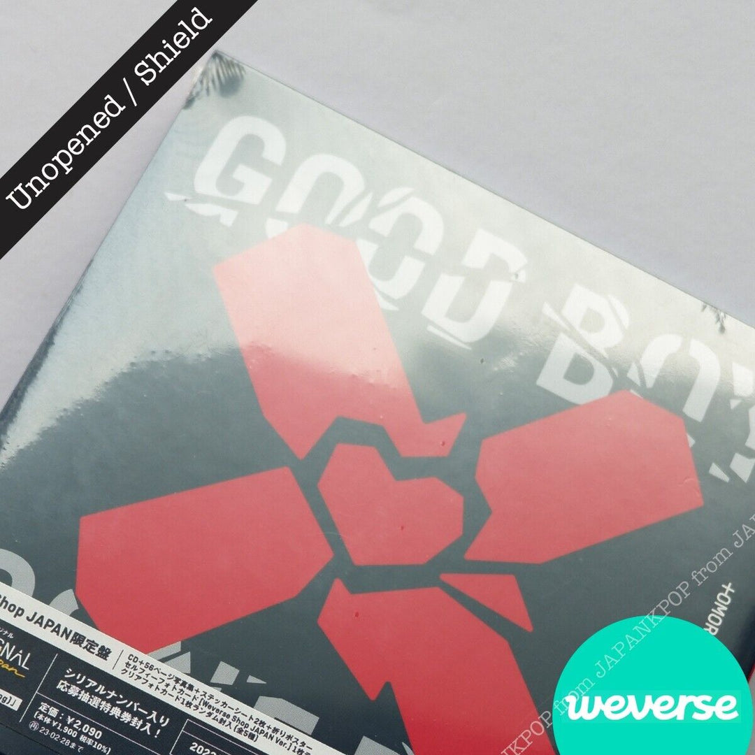 Unopened  TXT GOOD BOY GONE BAD Weverse Japan ver. GBGB TOMORROW X TOGETHER