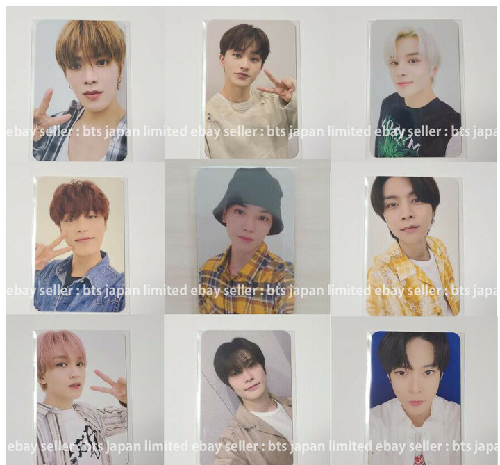 NCT 127 Sticker mu-mo shop Official Photo card Japan limited Benefit