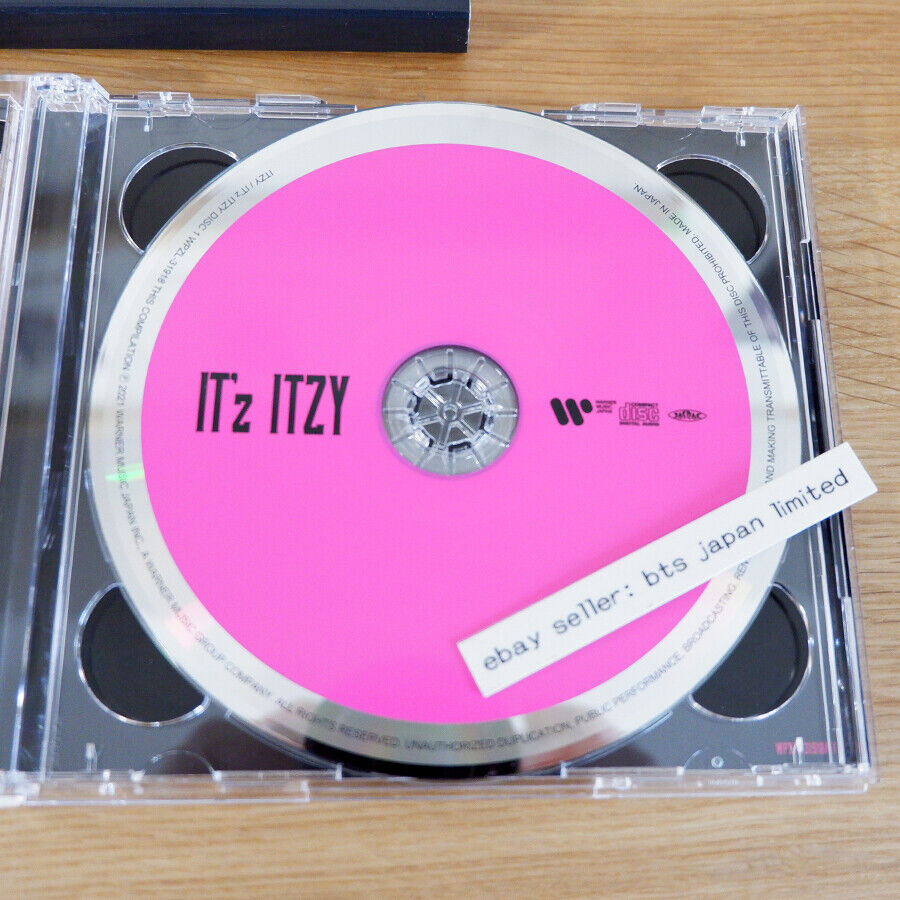 Used IT'z ITZY 1st limited A , B , Normal ver. Official