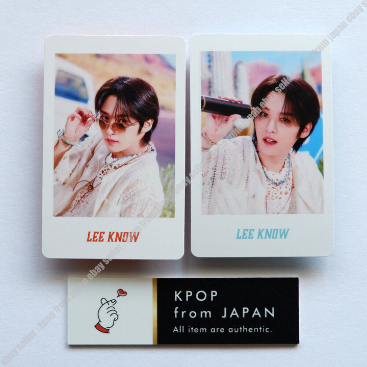 Niños callejeros JYP JAPAN POPUP STORE 2023 Tarjeta fotográfica Hyunjin Felix Lee Know Bang chan 