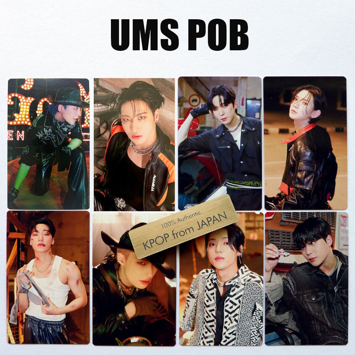 ATEEZ THE WORLD EP.2:OUTLAW POB Tarjeta fotográfica del sorteo Rakuten UMS Japón 