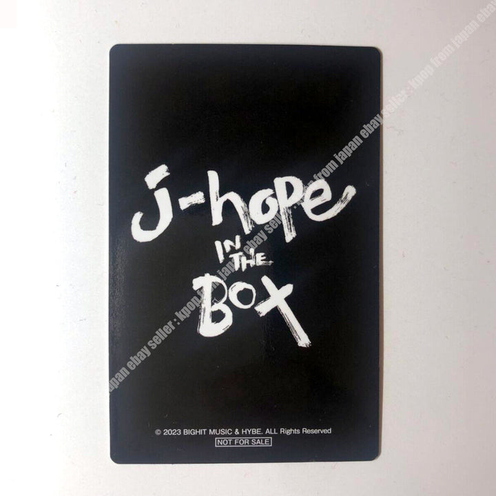 J-HOPE IN THE BOX Movie JAPAN Limited Official Photo Card 1st 2nd POB Photocard