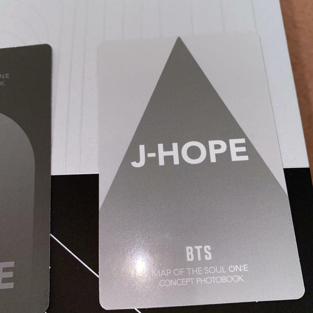 BTS J-HOPE CLUE ROUTE HOLOGRAM MAP OF THE SOUL MOS ONE CONCEPT BOOK Photo card