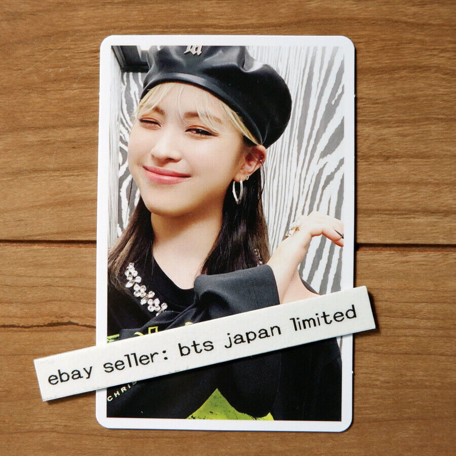 ITZY Ryujin IT'z Tarjeta fotográfica oficial Tarjeta fotográfica AB 1st Limited Japan PC 