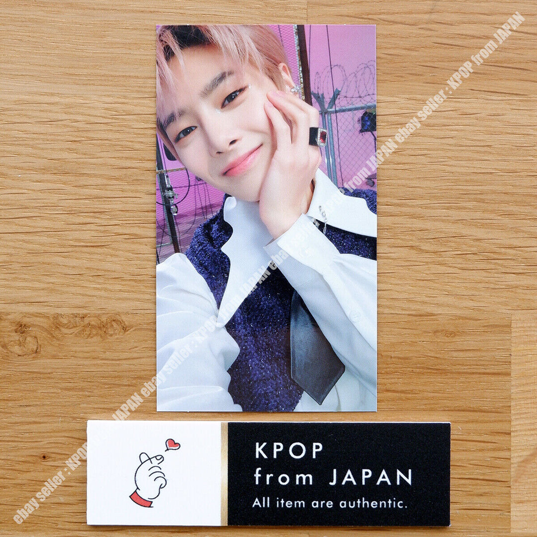 IN Stray Kids THE SOUND Tarjeta fotográfica oficial JAPAN POB FC Fanclub Tarjeta fotográfica PC 