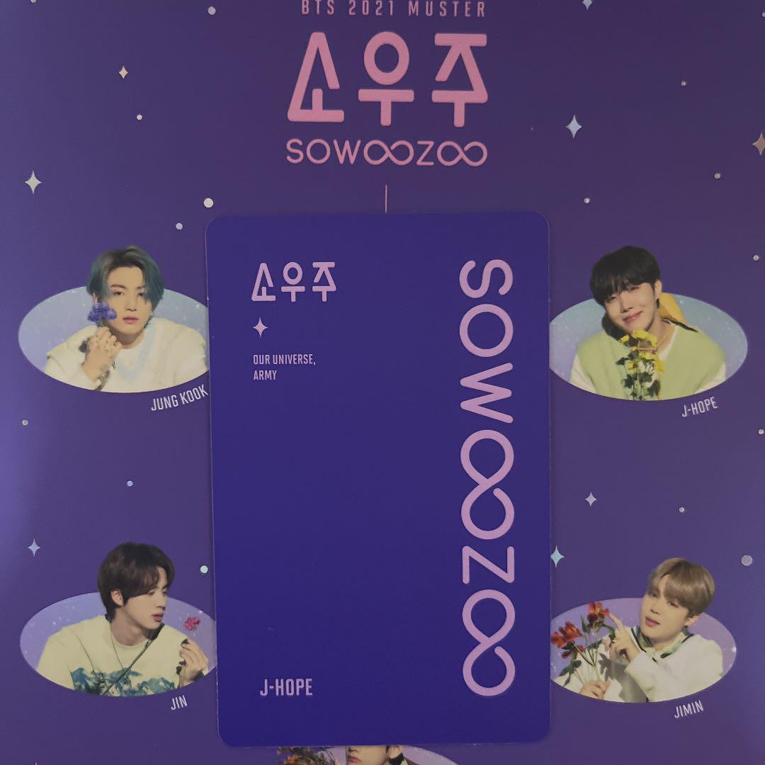 BTS SOWOOZOO Blu-ray DVD Tarjeta fotográfica oficial RM JIN SUGA J-HOPE JIMIN V JUNGKOOK 