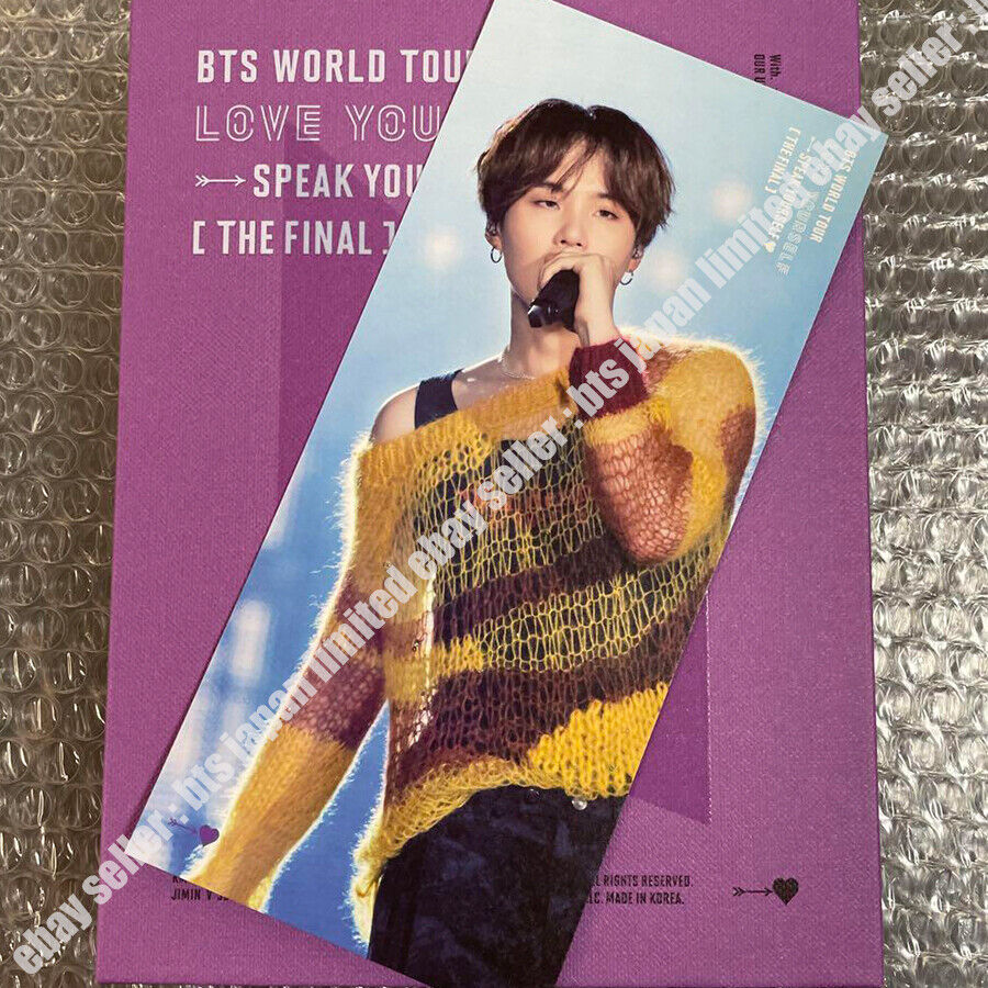 BTS Love Yourself SYS Final DIGITAL CODE Bookmark RM JIN SUGA JIMIN V JUNGKOOK