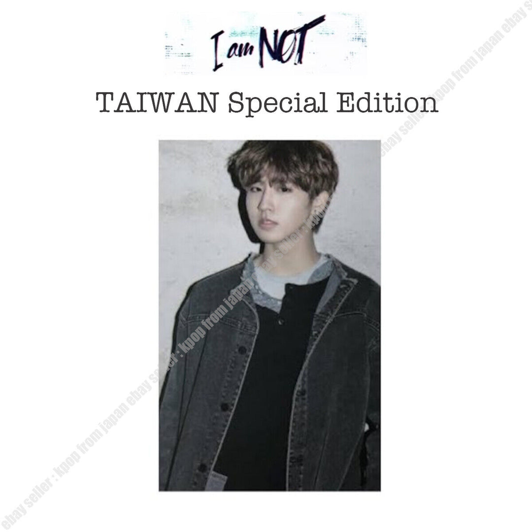 Stray kids I am NOT Taiwan Edition Photocard Hyunjin Felix Lee Know Bang chan