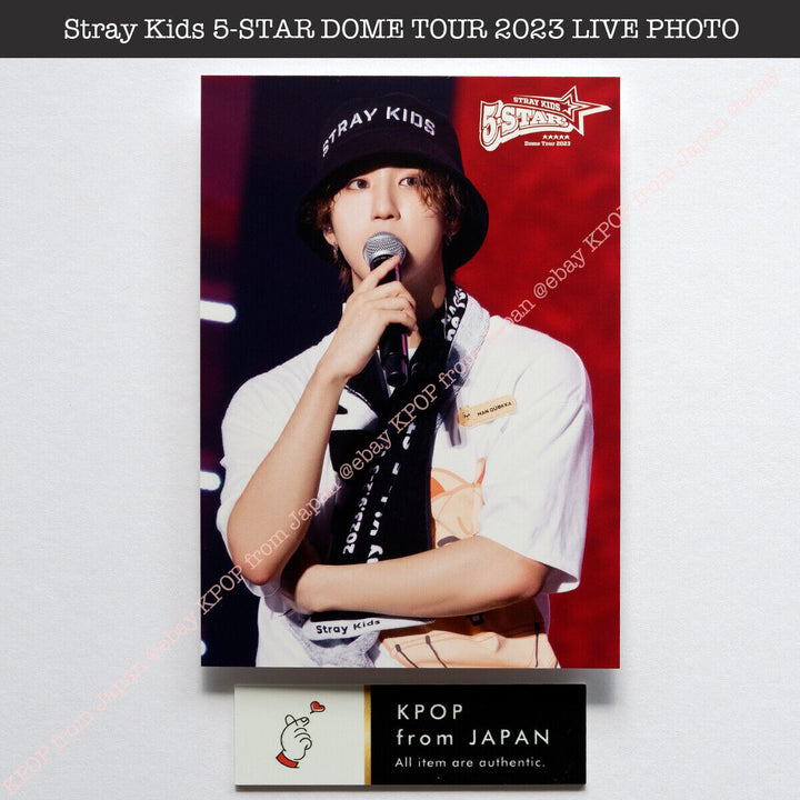 Stray Kids 5-STAR DOME TOUR 2023 LIVE Photo Photocard Bang chan Lee know Hyunjin