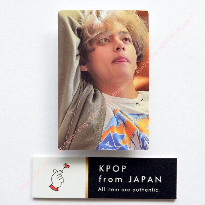 V Layover Weverse Tarjeta fotográfica oficial Postal Álbum solista BTS Taehyung 