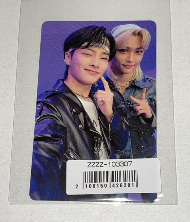 Stray Kids Scars / Thunderous Unidad oficial del club de fans Photocard FC Tarjeta fotográfica PC 