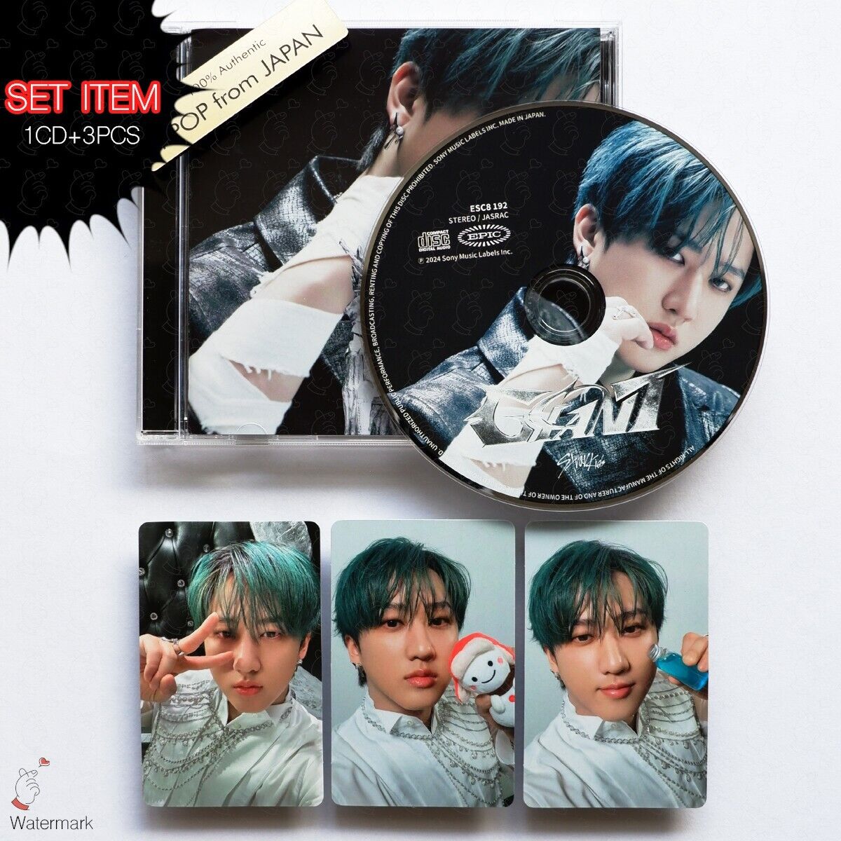 Stray Kids GIANT Japan 2nd Album Solo ver. Sealed CD PC included FC Official