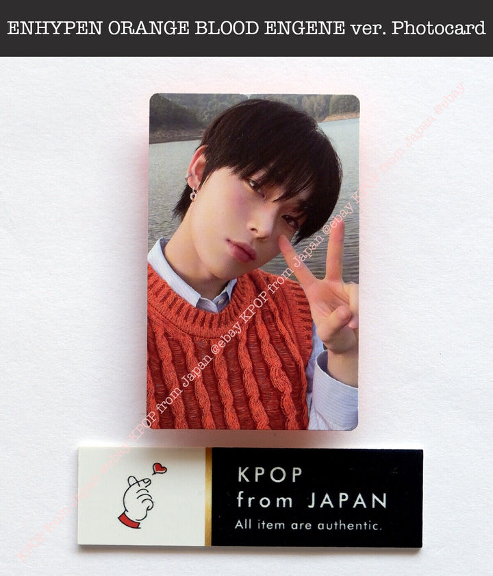 ENHYPEN ORANGE BLOOD ENGENE ver. Official Photocard Postcard