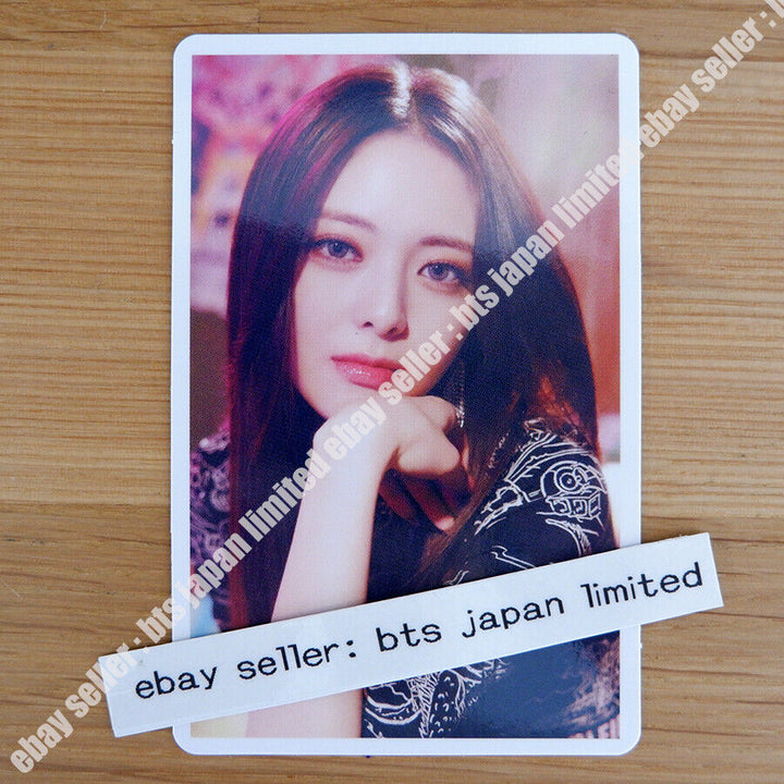 ITZY Yuna Blah Blah Blah Photocard AB Normal Japón FC MIDZY Tarjeta fotográfica 