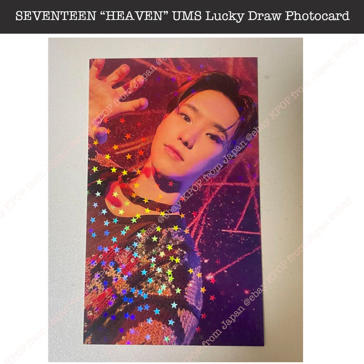 SEVENTEEN HEAVEN UMS Lucky draw official photocard Universal Music Store