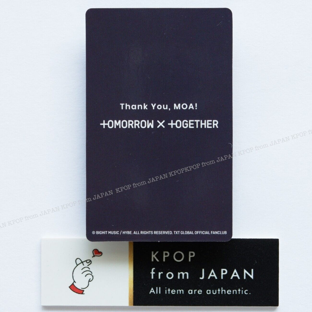 TXT YEONJUN ACT : PROMISE IN JAPAN MOA Membership Enrollment Benefits Photocard