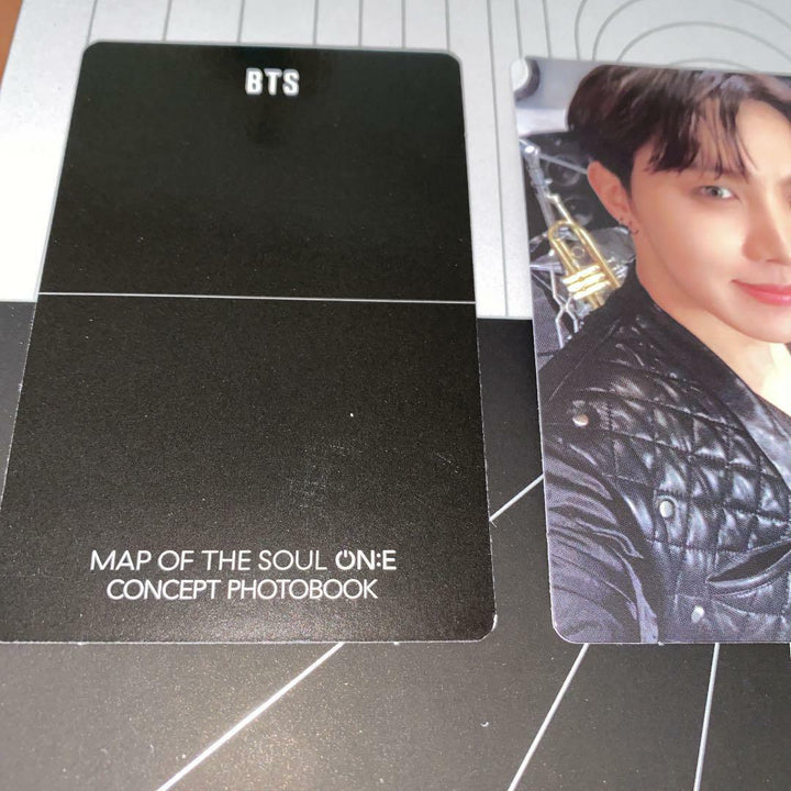 BTS J-HOPE CLUE ROUTE HOLOGRAM MAP OF THE SOUL MOS ONE CONCEPT BOOK Photo card