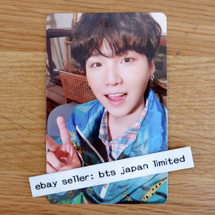 BTS Suga DECO KIT Cámara instantánea aleatoria Impresión a doble cara Tarjeta fotográfica PCS 