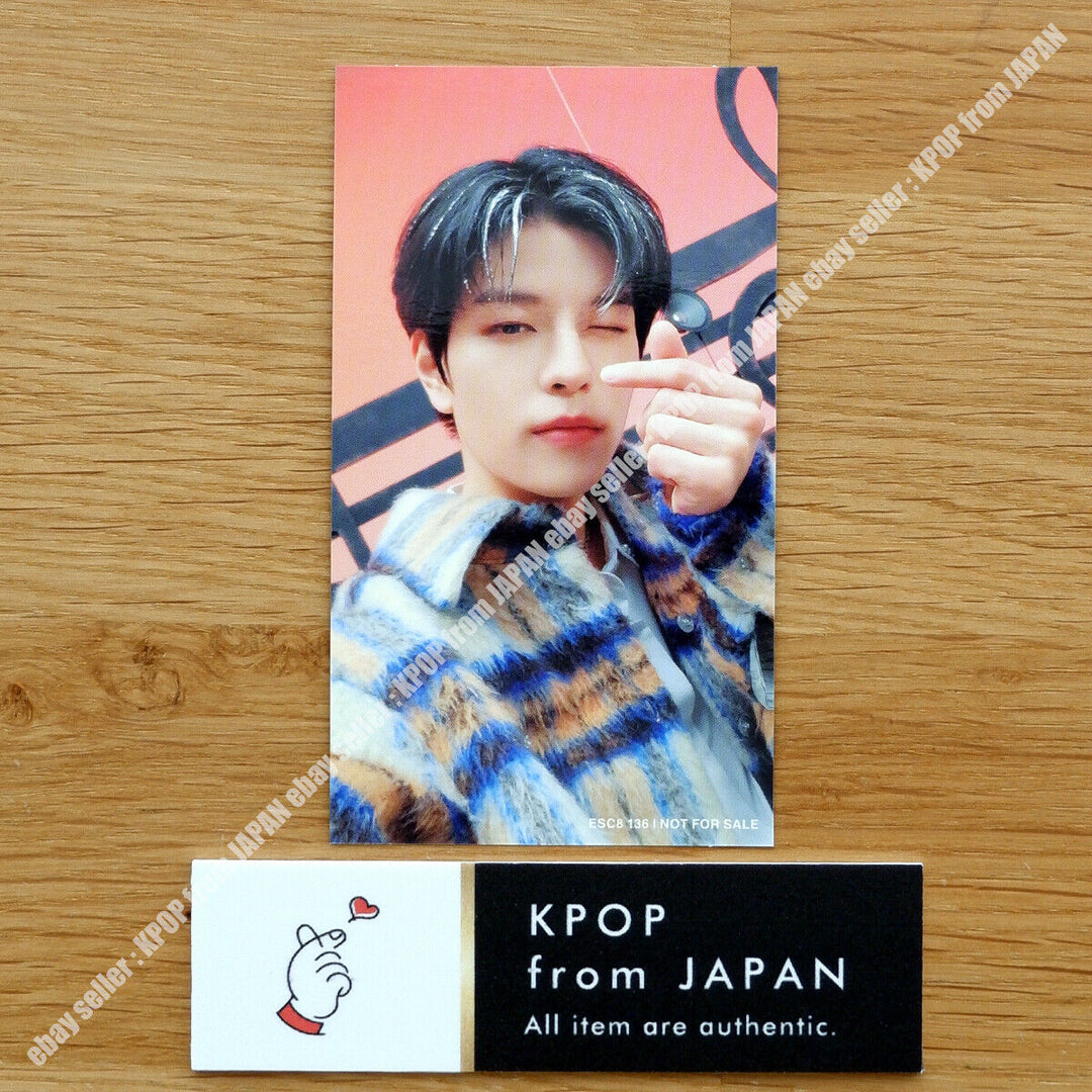 Seungmin Stray Kids THE SOUND Tarjeta fotográfica oficial JAPAN POB FC Fanclub Tarjeta fotográfica 