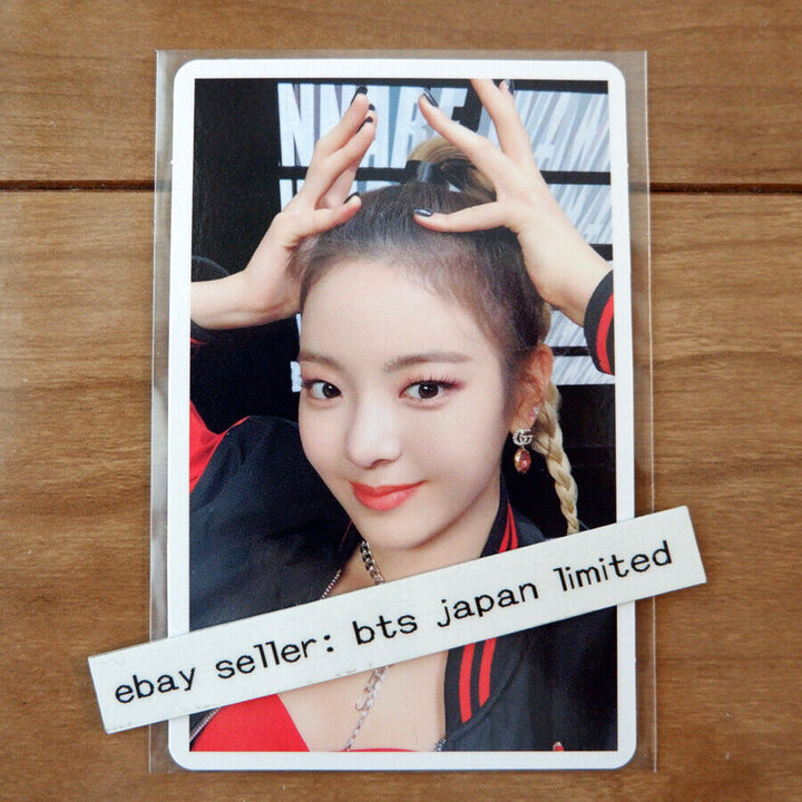 ITZY LIA IT'z Tarjeta fotográfica oficial Tarjeta fotográfica AB 1st Limited Japan PC 