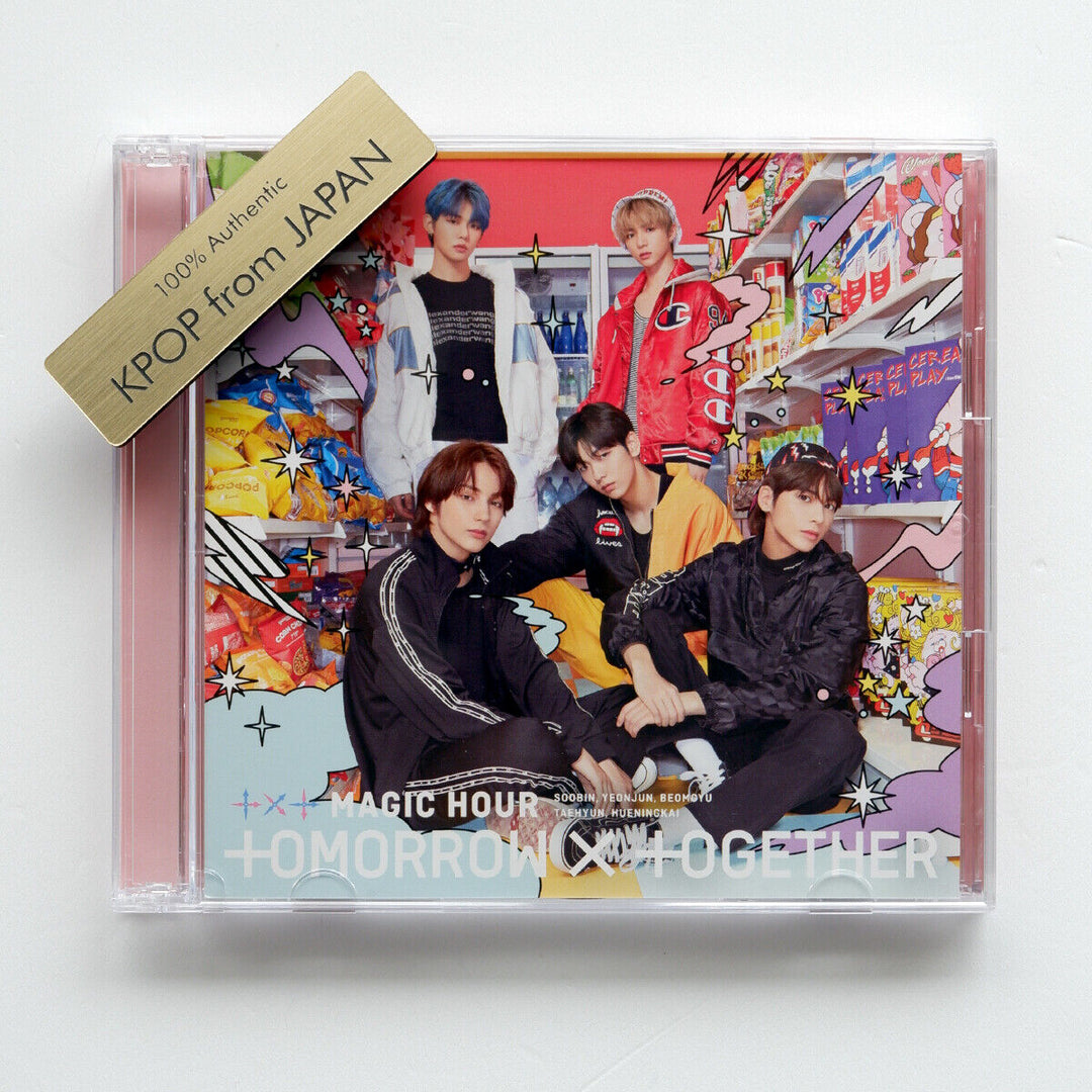 TXT MAGIC HOUR TOMORROW x TOGETHER CD Yeonjun Soobin Beomgyu Taehyun