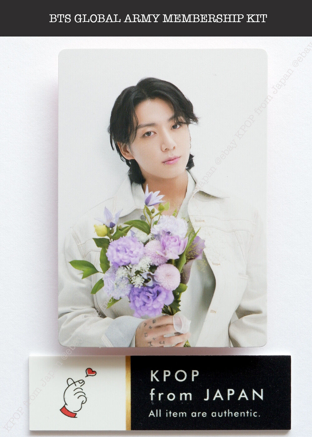 BTS Official ARMY Global Membership Kit Photocard RM JIN SUGA JIMIN V –  world-store