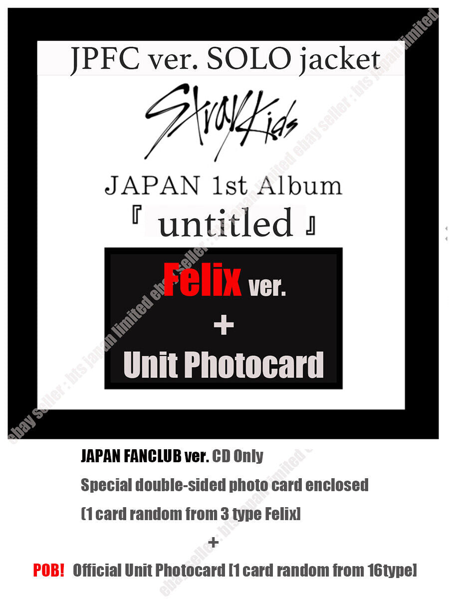 STRAY KIDS THE SOUND FC Choose POB JPFC Tower records HMV Neowing Unit