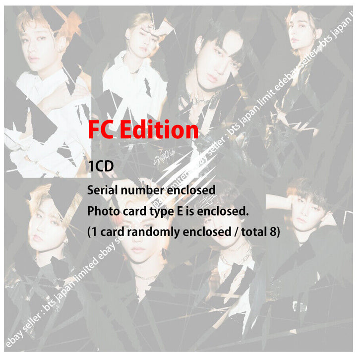 Stray Kids Scars / Thunderous - Versión japonesa. - A, B, C, Normal, FC Club de fans limitado 