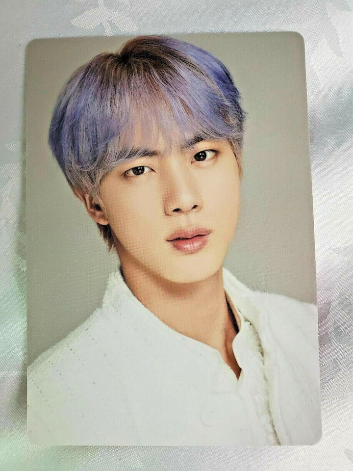 Mini tarjeta fotográfica oficial de BTS JIN SPEAK YOURSELF THE FINAL en Seúl 2019 