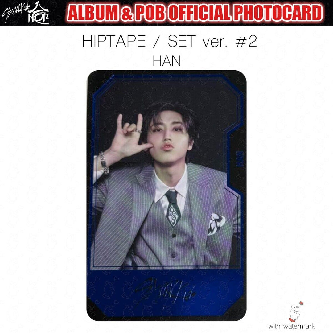 PRE STRAY KIDS SKZHOP HIPTAPE 合 HOP ALBUM PHOTO CARD JAPAN POB LUCKY DRAW