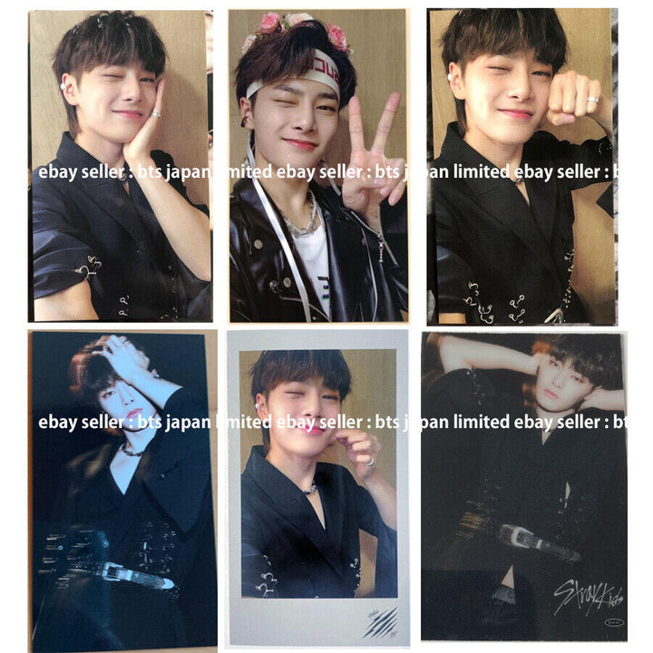 Stray Kids IN Scars / Thunderous Tarjeta fotográfica oficial A,B,C,Normal,FC PC 