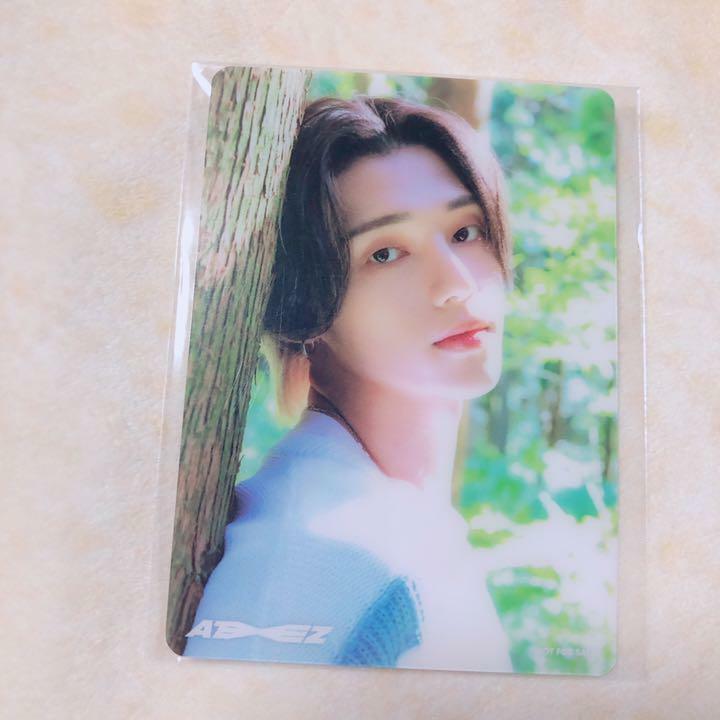 ATEEZ WOOYOUNG DREAMERS Tarjeta fotográfica oficial Selfie set PC WOO YOUNG 