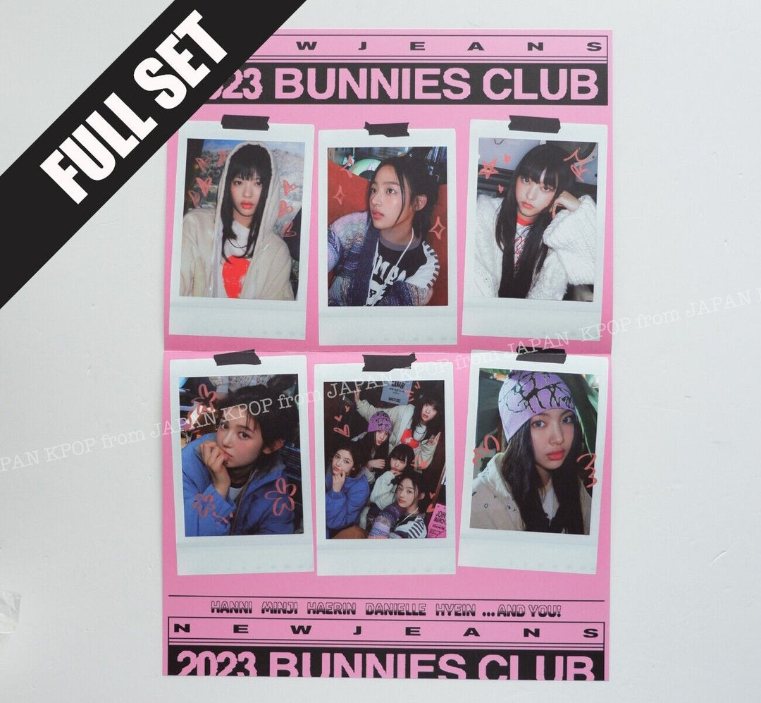 FULL SET NewJeans BUNNIES CLUB Fan Club Membership Kit Photocard PhotoBook Tokki