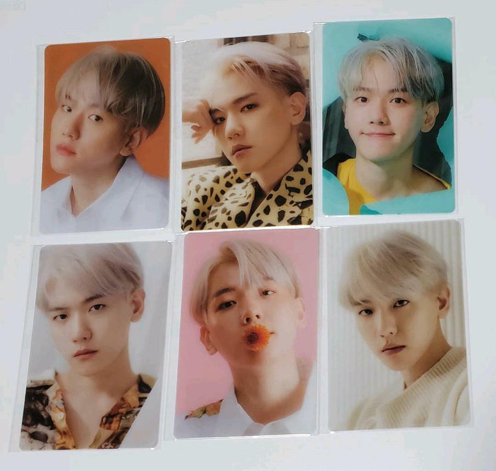 Tarjeta fotográfica BAEKHYUN "BAEKHYUN" Japón 1er mini álbum oficial Clear Photocard PC 